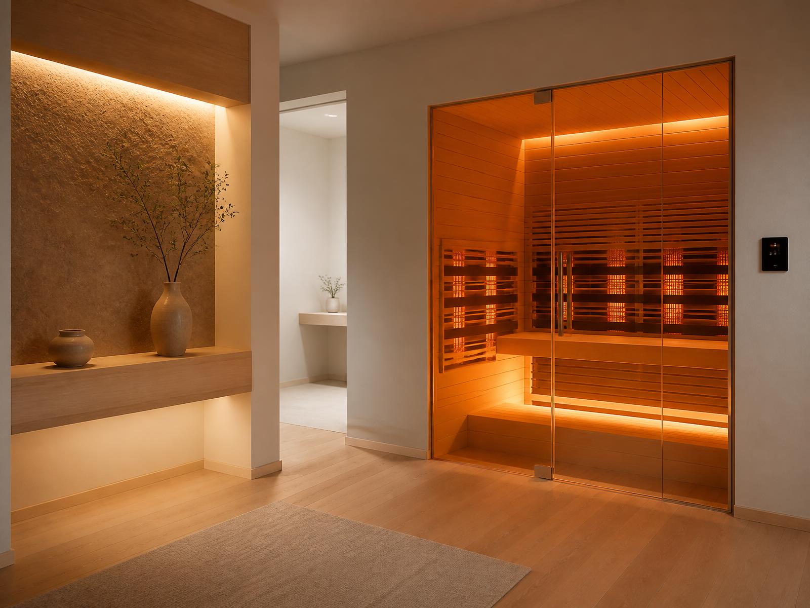 A private Harmony Far Infrared wellness room